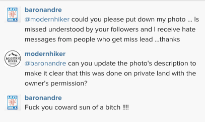 Exchange with Mr Andre